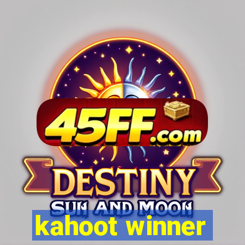 kahoot winner